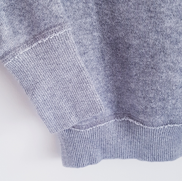 AE Gray Cropped Sweatshirt - Picture 4 of 6